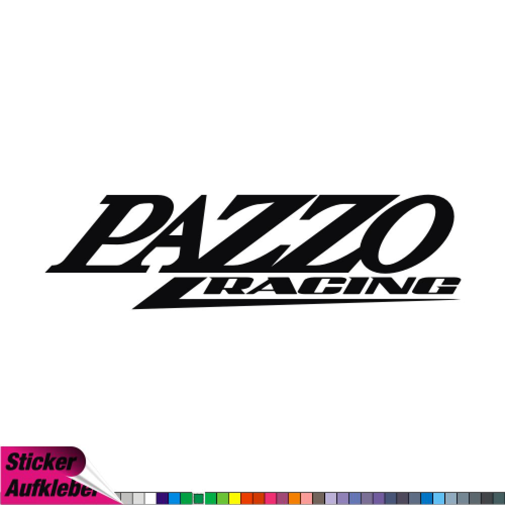 - Pazzo Racing - Aufkleber Sponsorenaufkleber Sticker