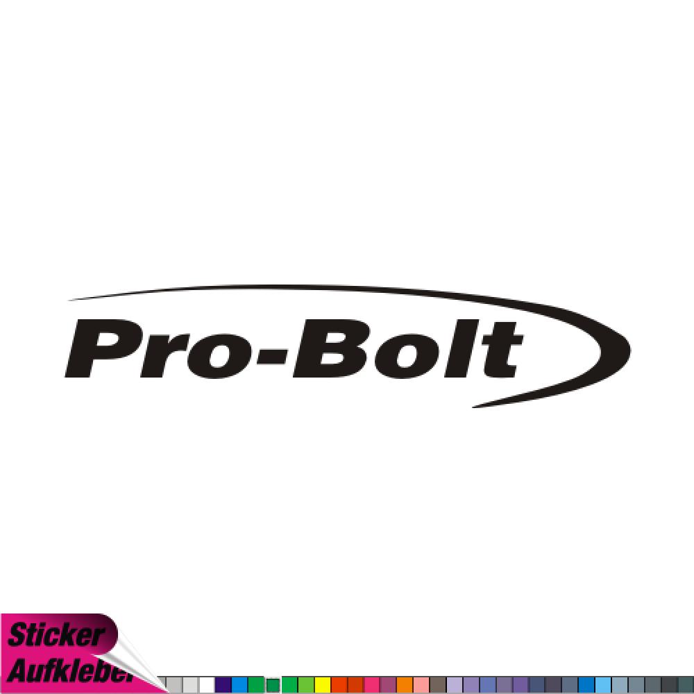 - Pro Bolt - Aufkleber Sponsorenaufkleber Sticker