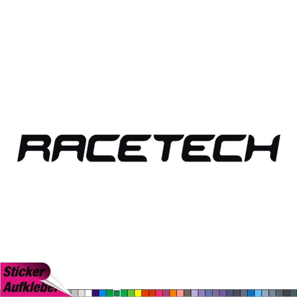 - RACETECH - Aufkleber Sponsorenaufkleber Sticker