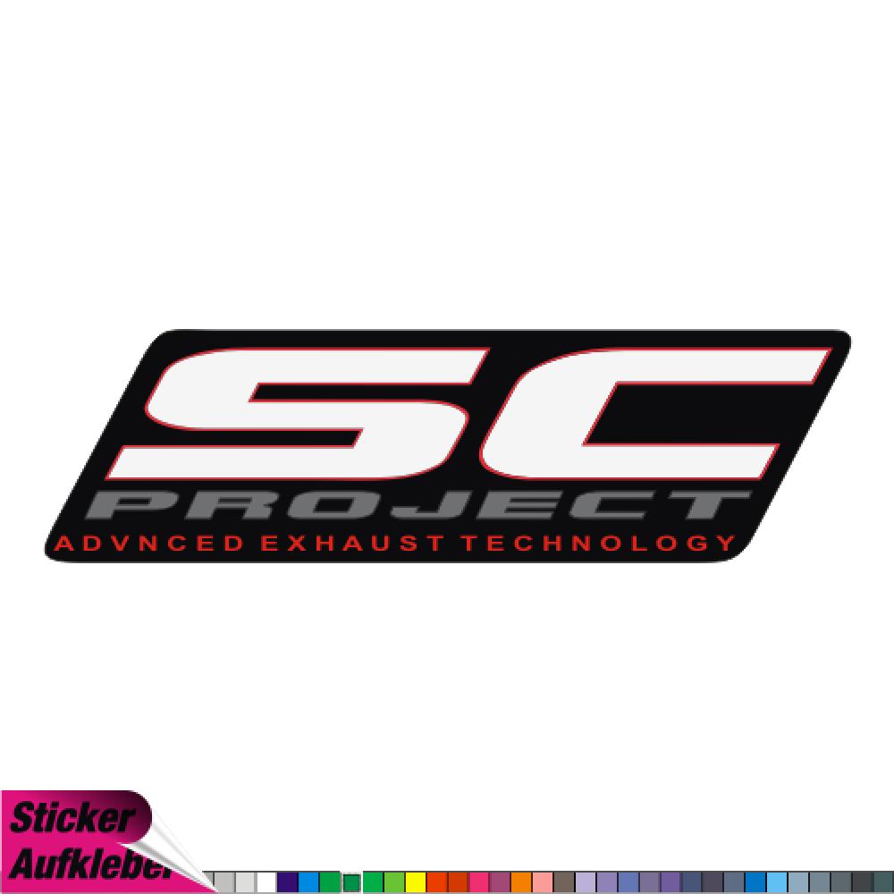 - SC Projekt #2 - Aufkleber Sponsorenaufkleber Sticker