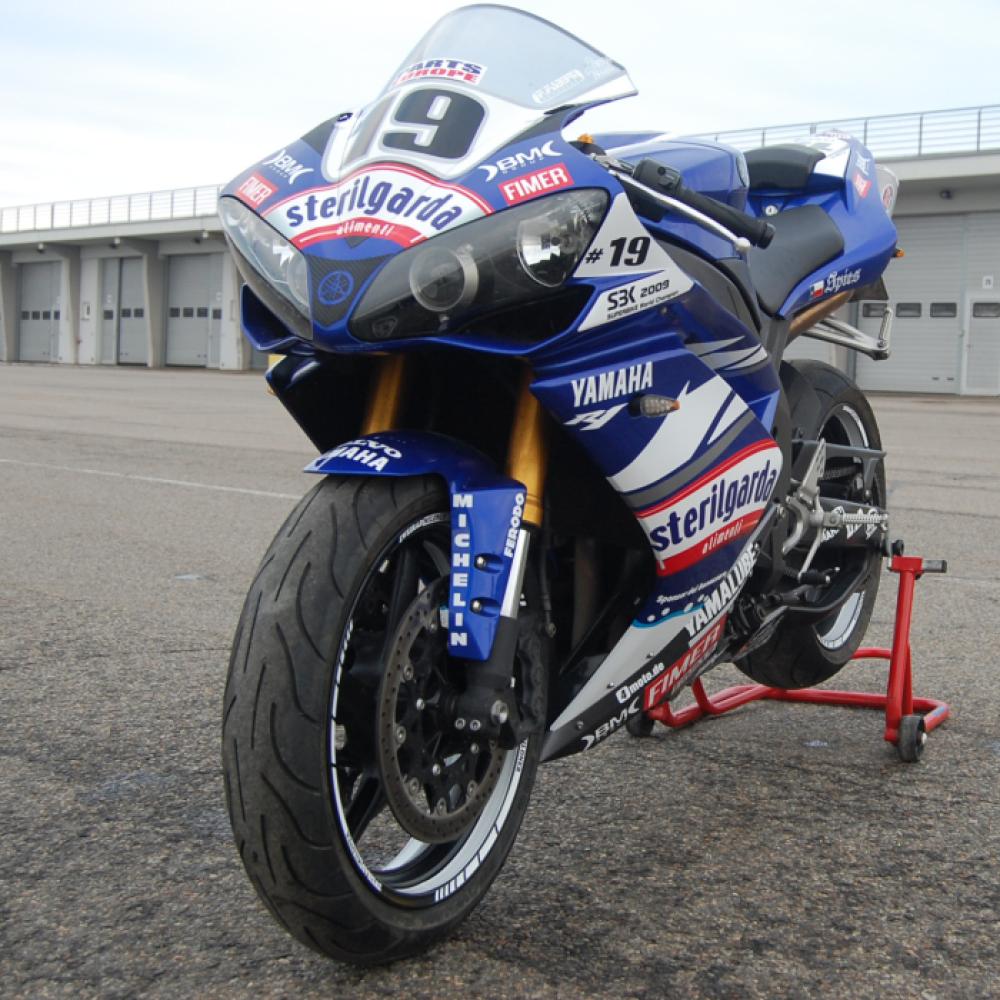 YAMAHA R1 (RN19) 07-08 Ben Spies "Sterilgarda Replica" Dekor Stickerkit