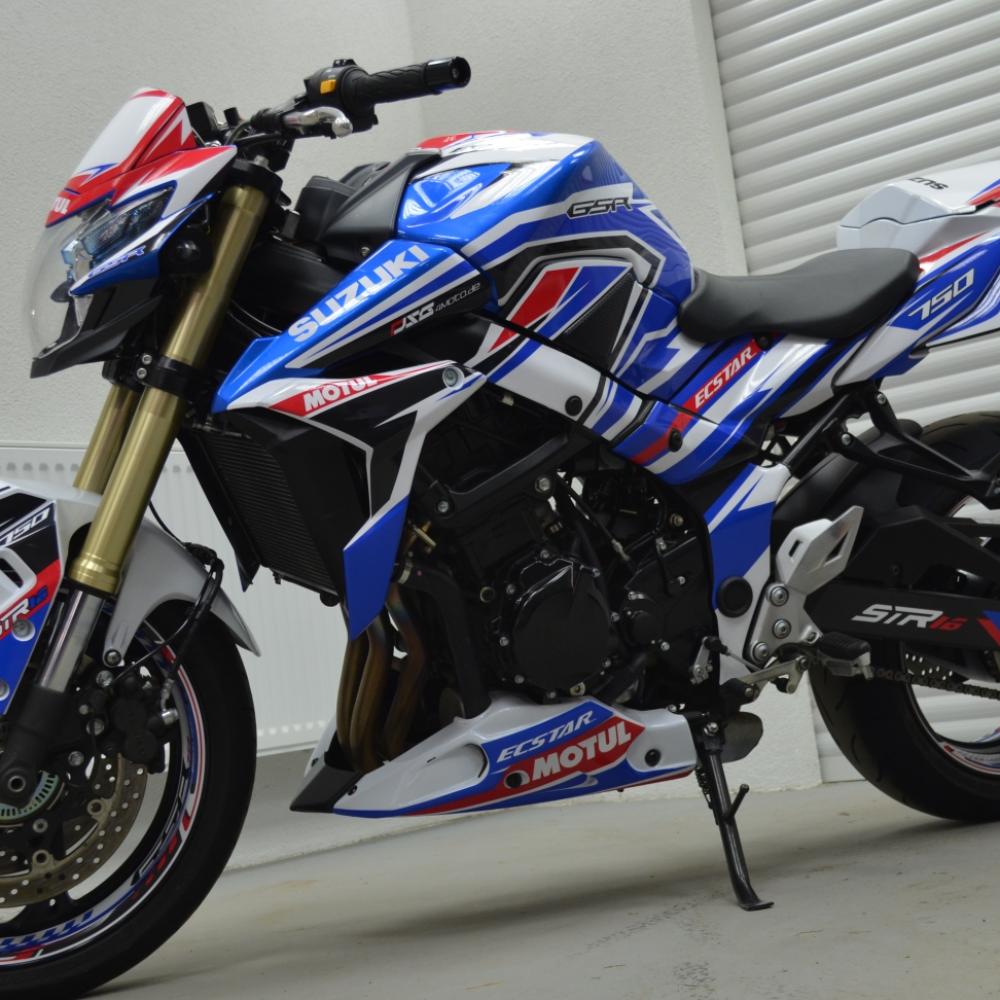 Suzuki GSR 750 11-16 "STR16" Dekor Stickerkit