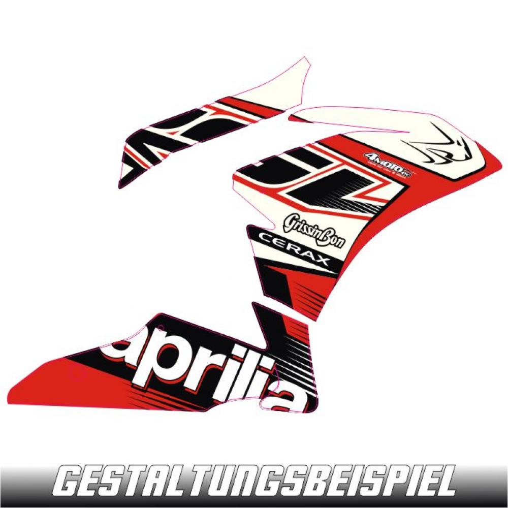 Aprilia RSV4 2009 - 2015 - Template Schnittvorlage Cutcontour