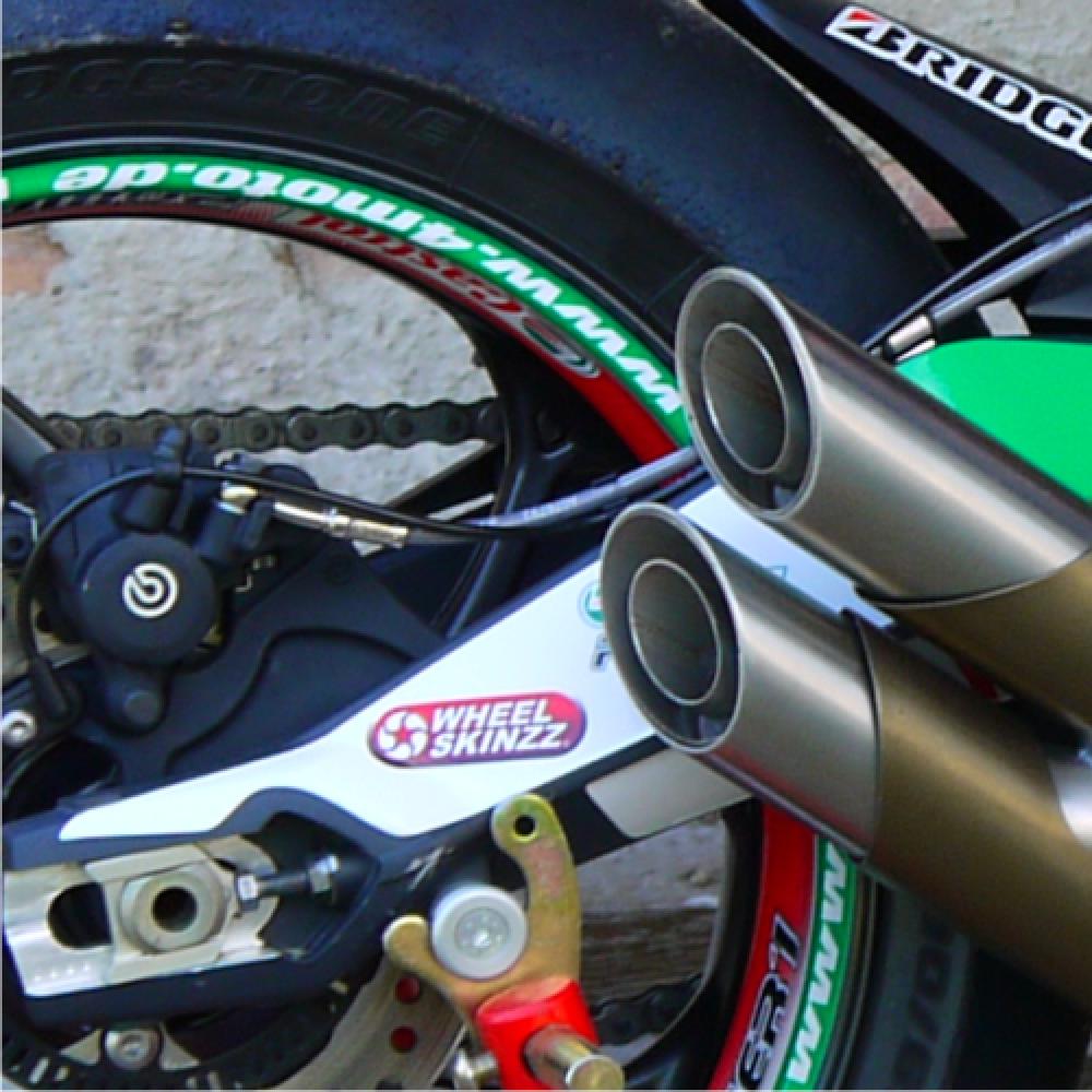 TRIUMPH Streettriple 13-17 Dekor Stickerkit Castrol