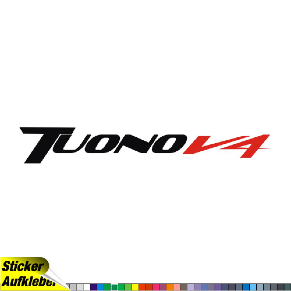 - aprilia Tuono V4 - Aufkleber Sticker Decal