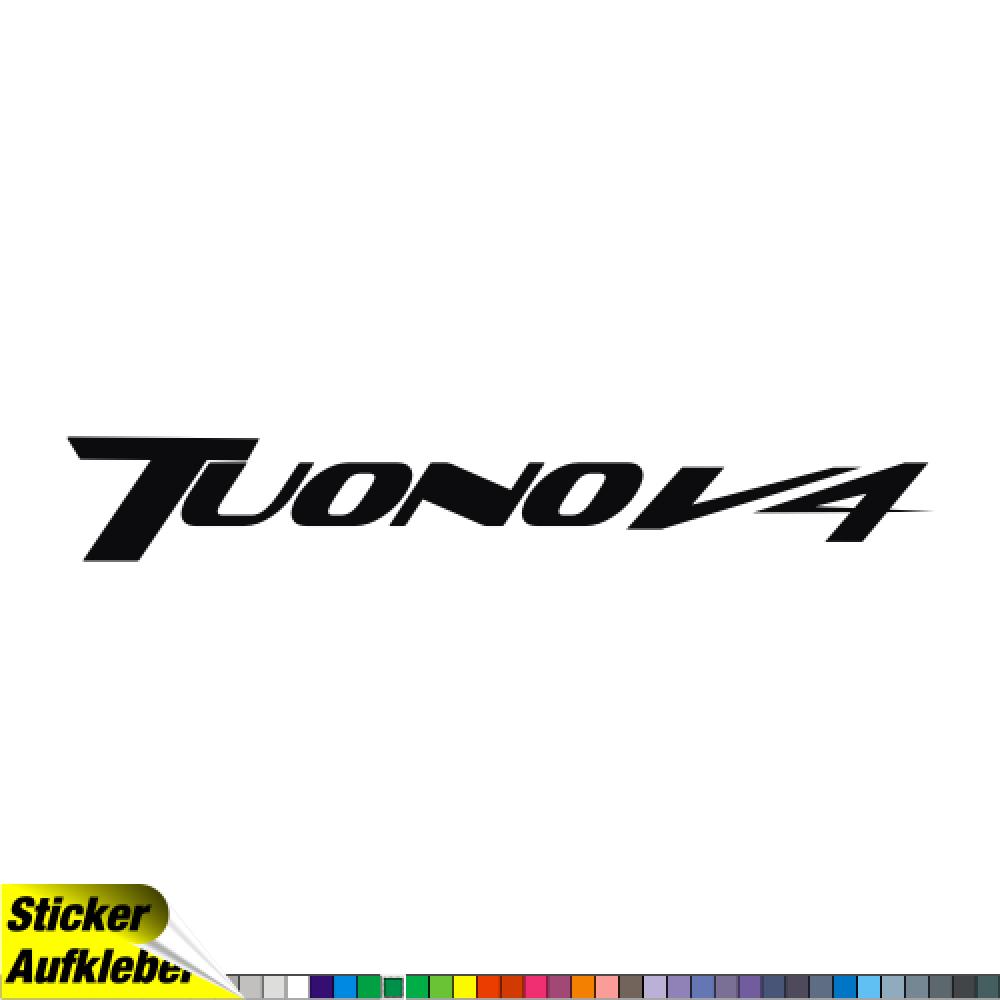 - aprilia Tuono V4 #1 - Aufkleber Sticker Decal