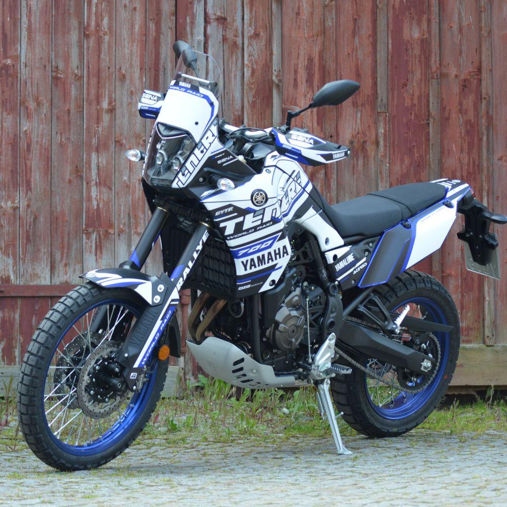 YAMAHA Tenere 700 2019- Dekorkit "RALLEY" - White-Blue