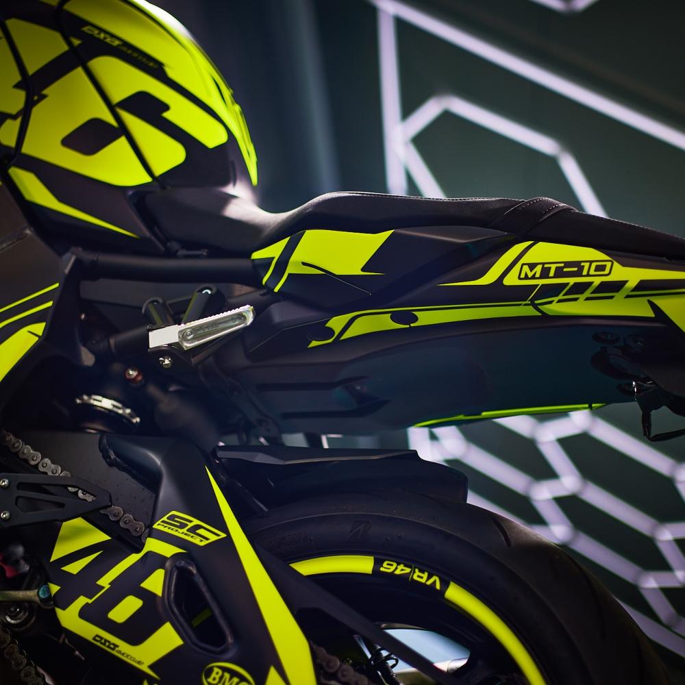 YAMAHA MT-10 2022- "GRAZIE VALE" Graphics Fluoyellow