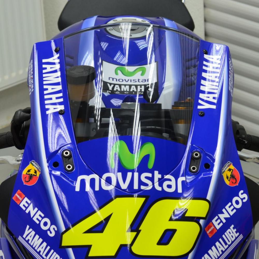 YAMAHA YZF-R6 17- "Rossi Replica" Dekor Stickerkit Graphics