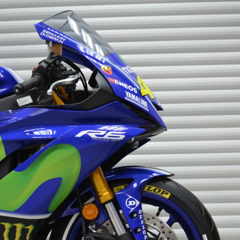 YAMAHA YZF-R6 17- "Rossi Replica" Dekor Stickerkit Graphics