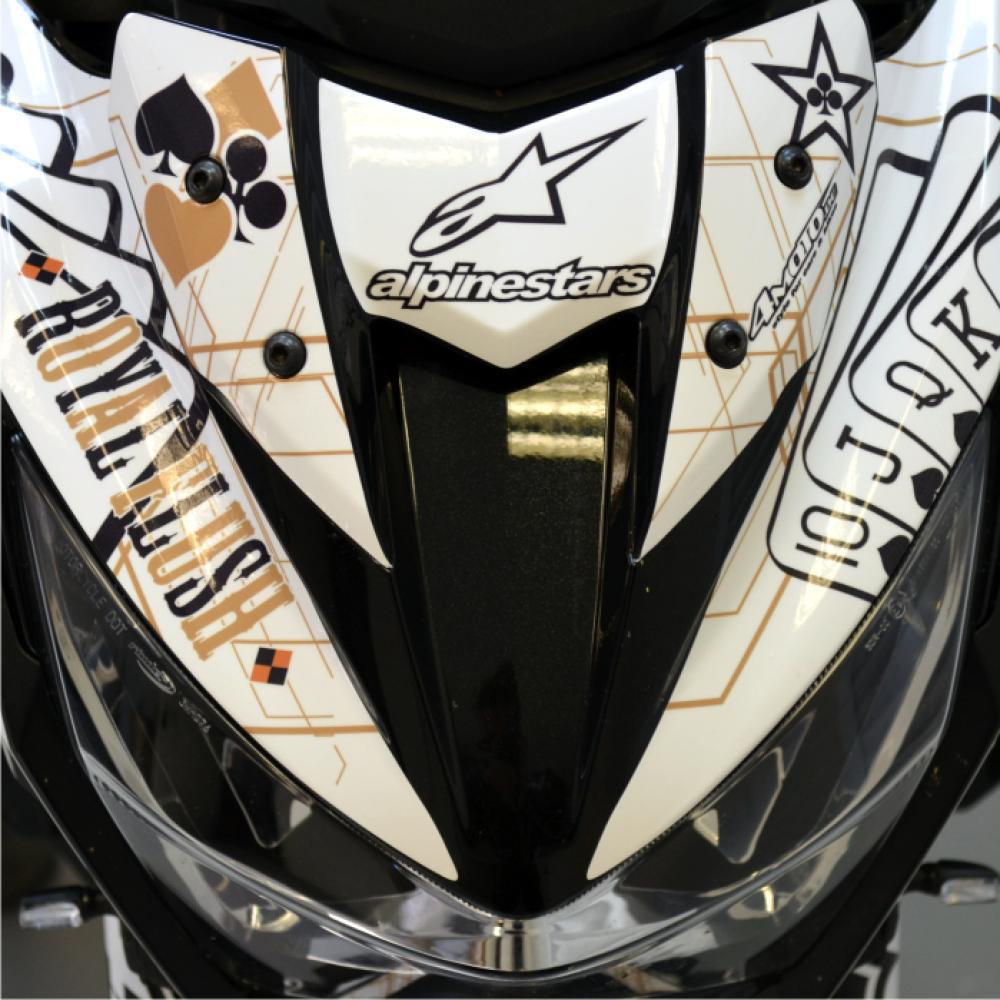 Kawasaki Z800 "Gambling" 13-16 Motorrad Dekor Stickerkit