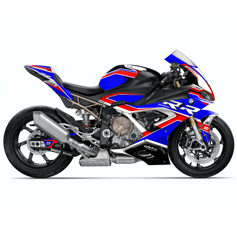 Motorcycle Decals, Emblems & Flags BMW s1000rr motorrad motorcycle