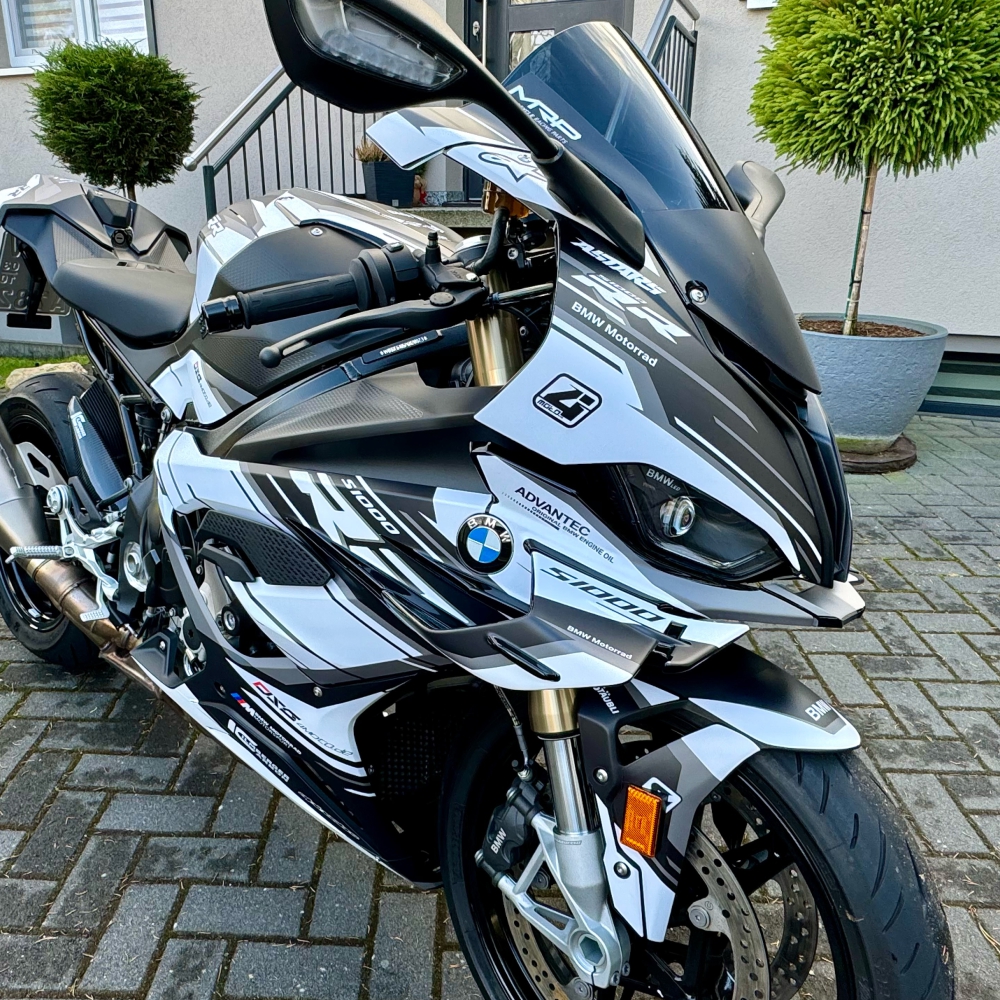 4moto® - BMW S1000RR (23-_)"RACESTP" ???? Bikedekor Schwarz