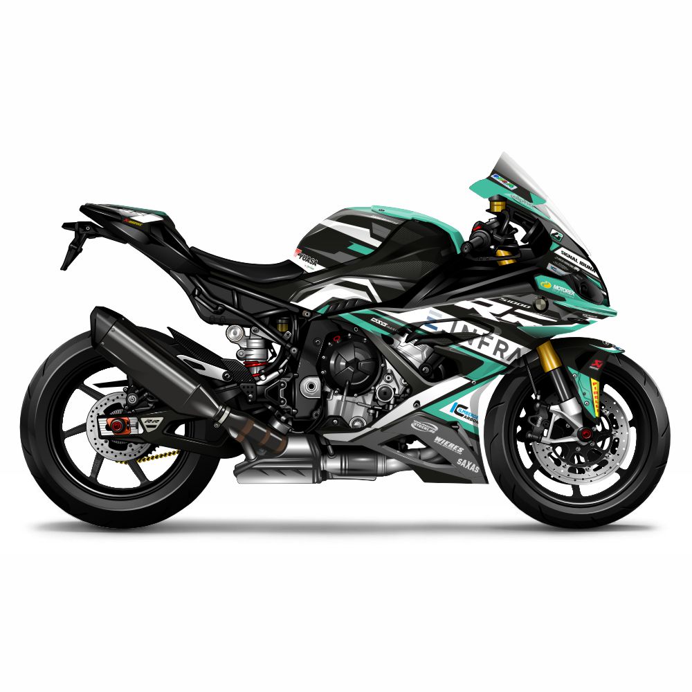 4moto® - BMW S1000RR ab 2023 "GERT56" Dekor Stickerkit