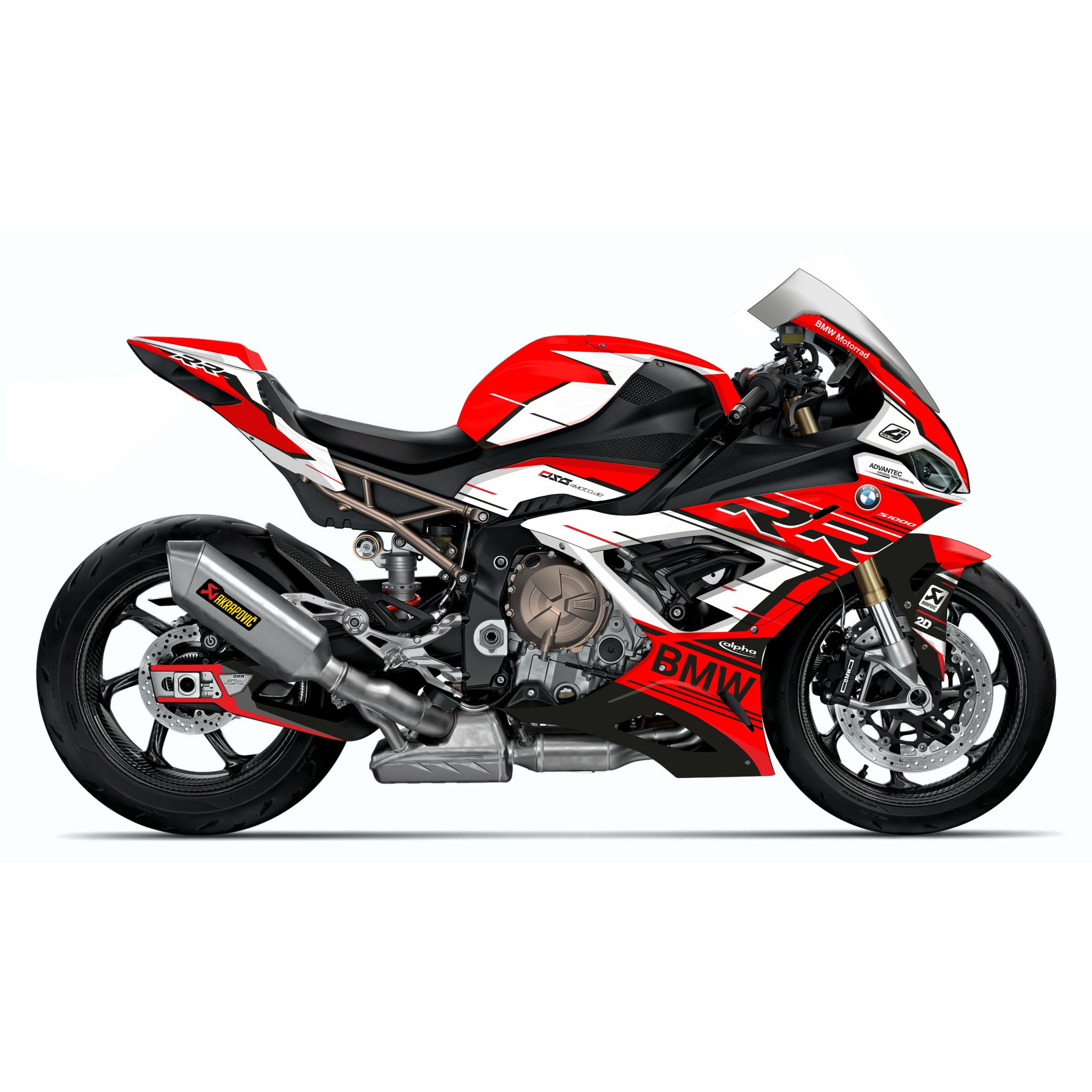 4moto® - BMW S1000RR 2019- Dekor Stickerkit 
