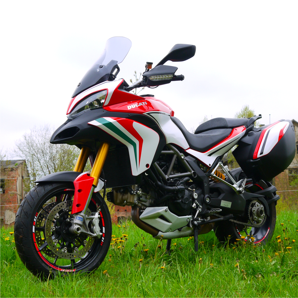 4moto DUCATI Multistrada Tricolore Dekor Stickerkit BJ. 2012 2014