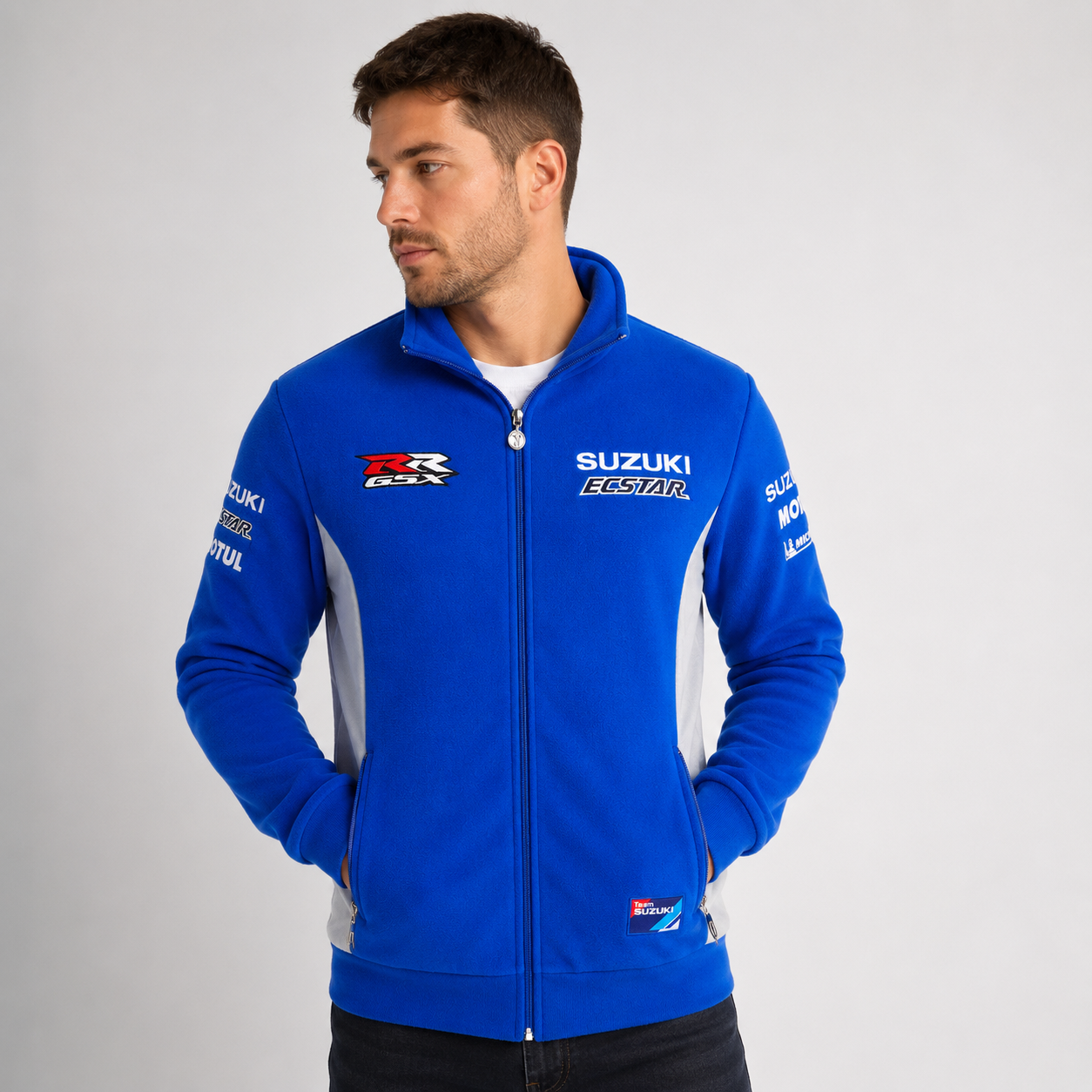 4moto® - Suzuki ECSTAR Racing Fleece Jacket – Official Fan Product