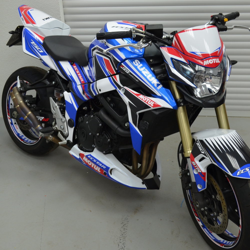 Kit de Stickers GSR 8S pour Personnaliser votre Suzuki