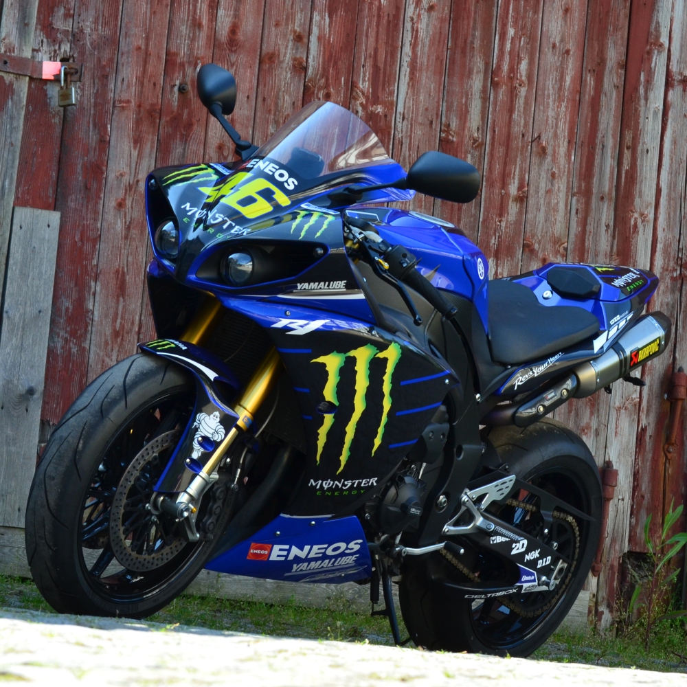 4moto® - YAMAHA R1 RN22 Replica Monster Energy 2019 Dekorkit