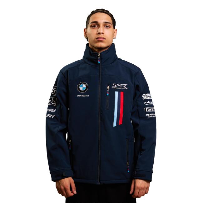 BMW Motorrad SMR World Superbike Team Softshell-Jacke | Dunkelblau