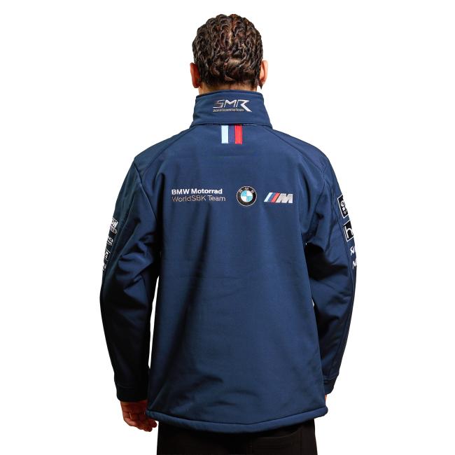 BMW Motorrad SMR World Superbike Team Softshell-Jacke | Dunkelblau