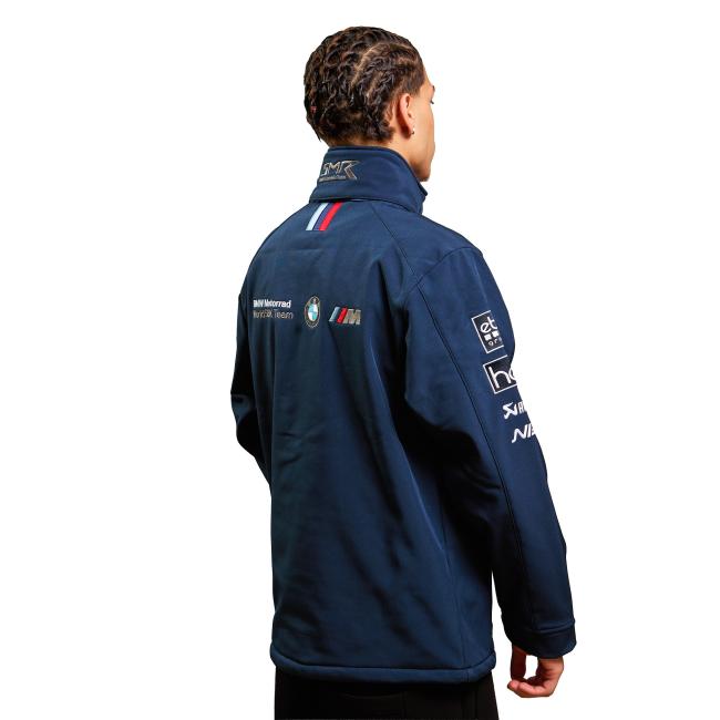 BMW Motorrad SMR World Superbike Team Softshell-Jacke | Dunkelblau