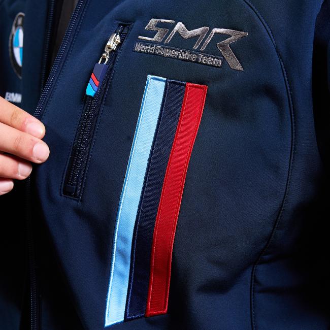 BMW Motorrad SMR World Superbike Team Softshell-Jacke | Dunkelblau
