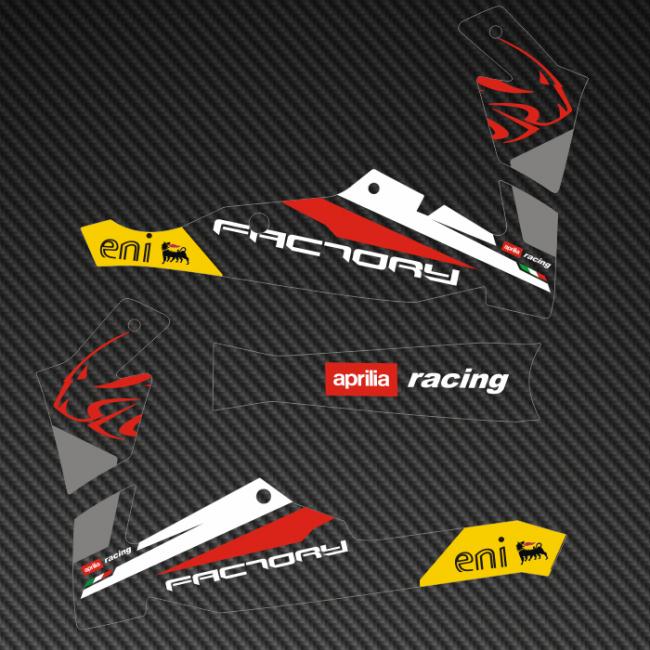 Aprilia Tuono V4 (11-16) Folien Dekor für Ilmberger Carbon Bugteil