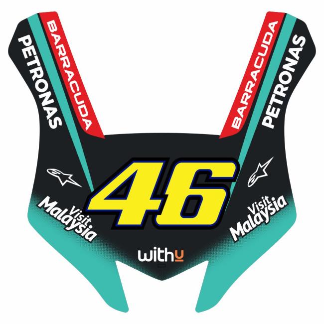 YAMAHA YZF-R6 (17-_) "PETRONAS" Dekor Stickerkit