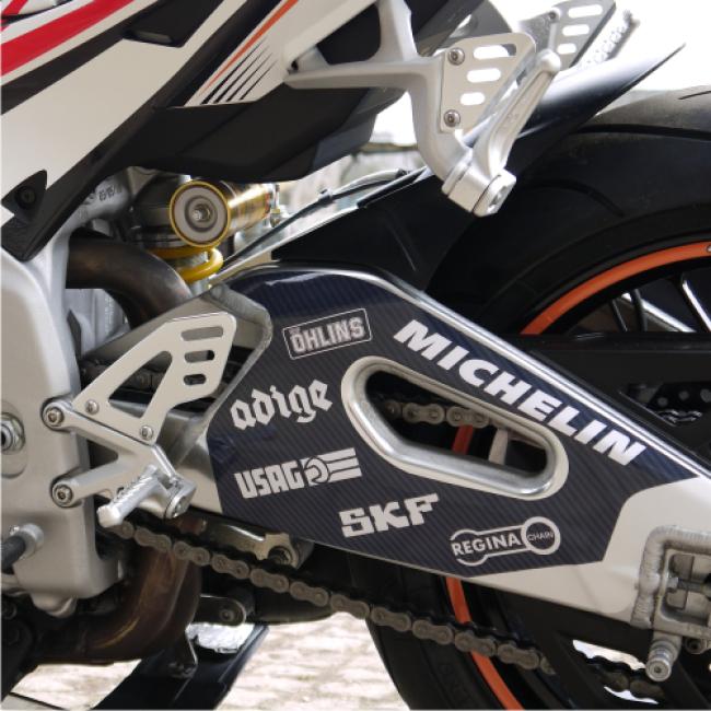 Aprilia RSV4 (09-14) Dekor Green Stickerkit