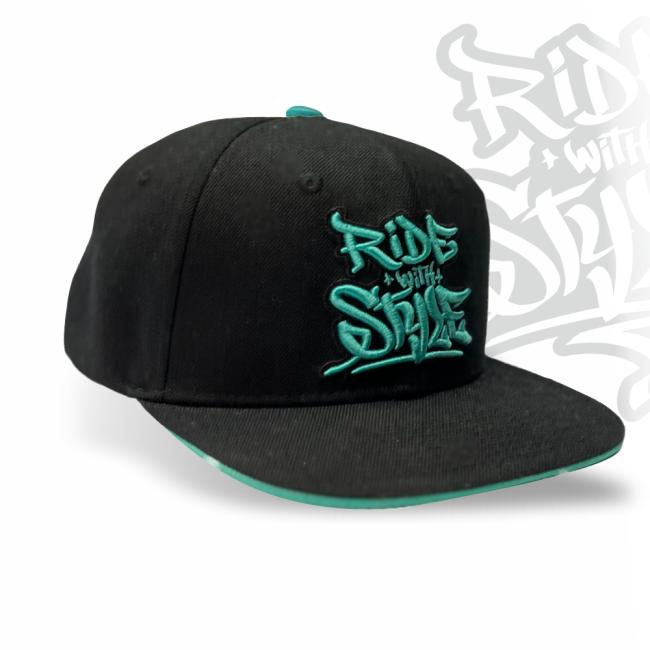 4moto "Ride with Style" Snapback Cap BLACK