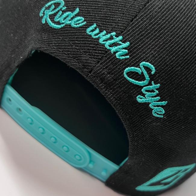 4moto "Ride with Style" Snapback Cap BLACK