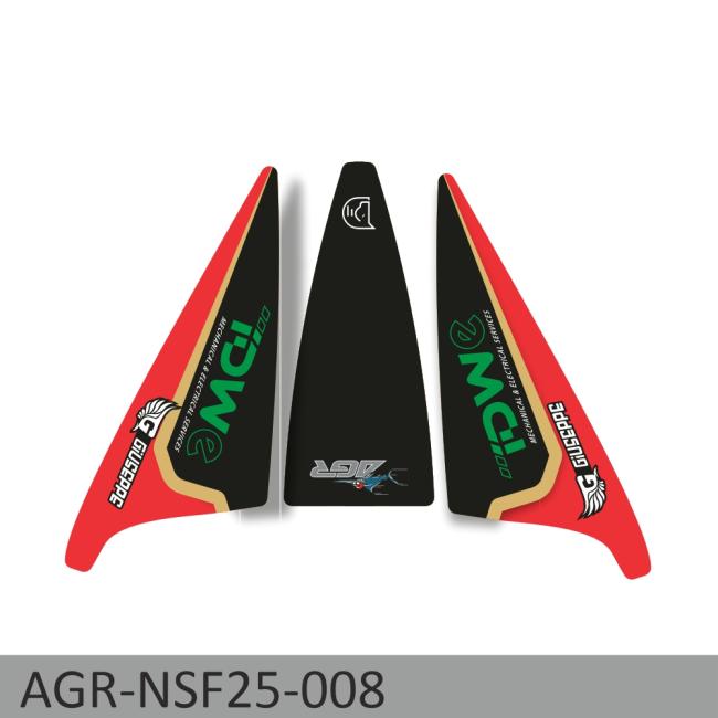 AGR-Racing - HONDA NSF250 Spare Parts "Heck Oberseite"