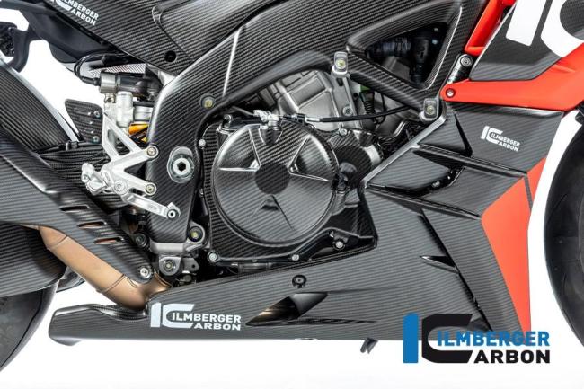 Motorspoiler komplett lange Version matt Tuono V4 ab 2021