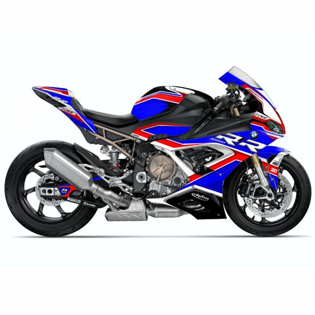 BMW S1000RR (19-22) K67  Dekor Stickerkit "RACE1"