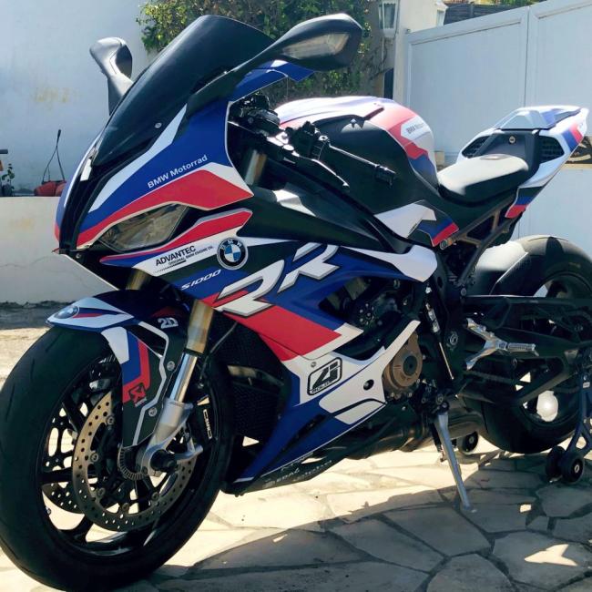 BMW S1000RR 19-22 (K67) Dekor Graphics "Tricolore"