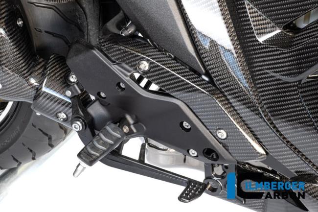 Innerer Auspuffhitzschutz unten Carbon glänzend BMW R 1300 RS