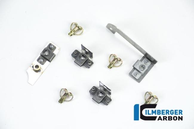 Fairing holder set 4-piece (Holder for side panels and engine spoiler racing)