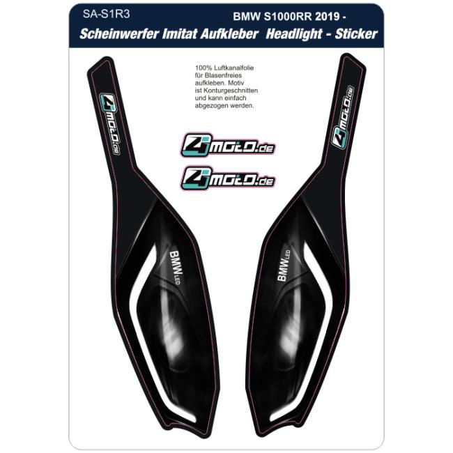 Scheinwerfer Imitat BMW S1000 RR 2019- Headlight Stickers