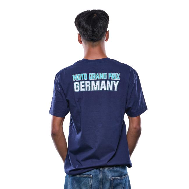 Sachsenring 2025 T-Shirt – Moto Grand Prix – Navy
