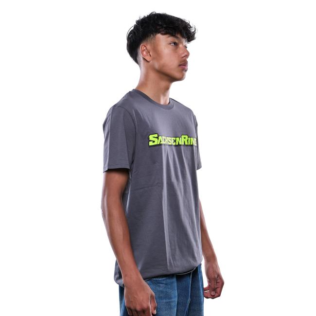 Sachsenring Race Weekend T-Shirt – Herren – Grau/Neon