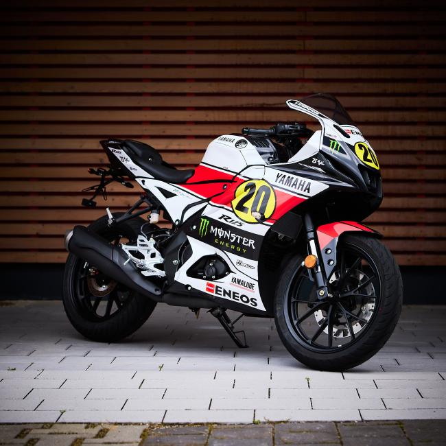 YAMAHA R125 (23-_) "SILVERSTONE 2024" Dekor Stickerkit