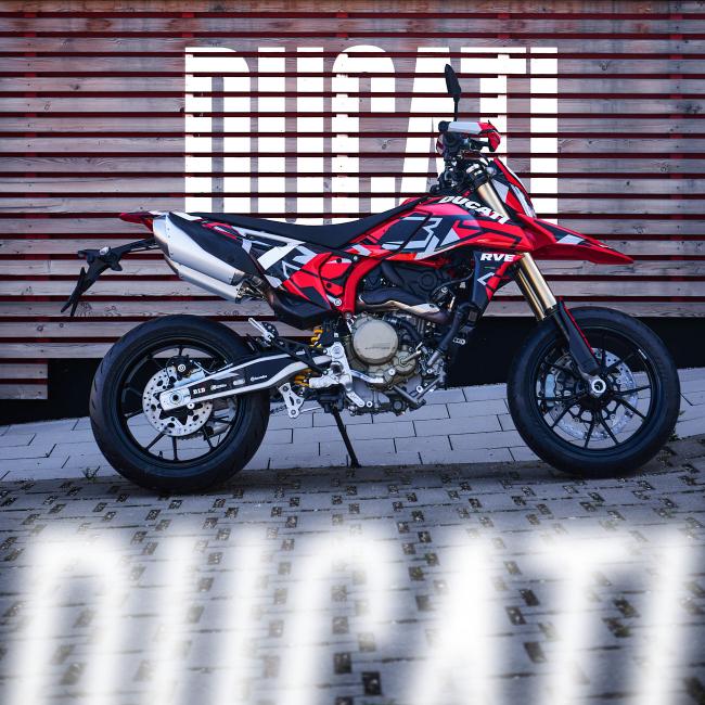 Ducati Hypermotard 698 Mono "RVE-Replica 01" Dekor Stickerkit