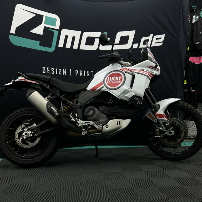 DUCATI Desert X (22-_) "LUCKY-EXPLORER" Dekor Stickerkit