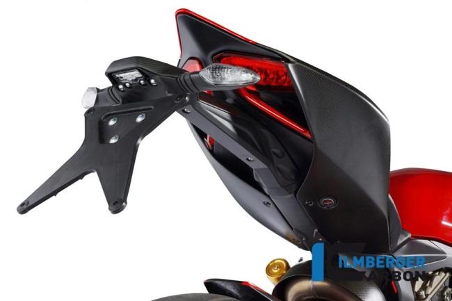 Rear fairing right street carbon