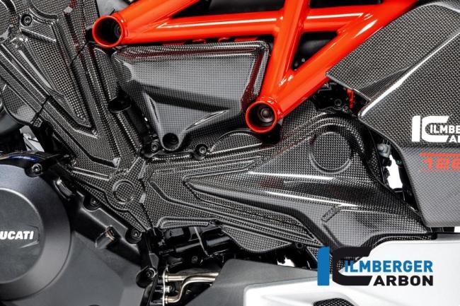 Zahnriemenabdeckung horizontaler Zylinder glanz Diavel 1260