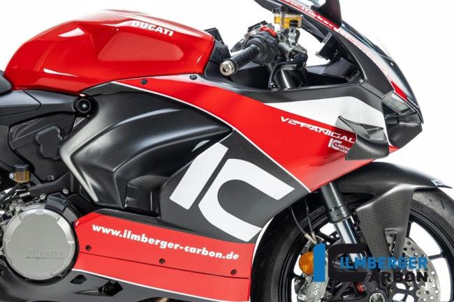 Verkleidungsseitenteil für Winglet vorbereitet rechts matt Panigale V2