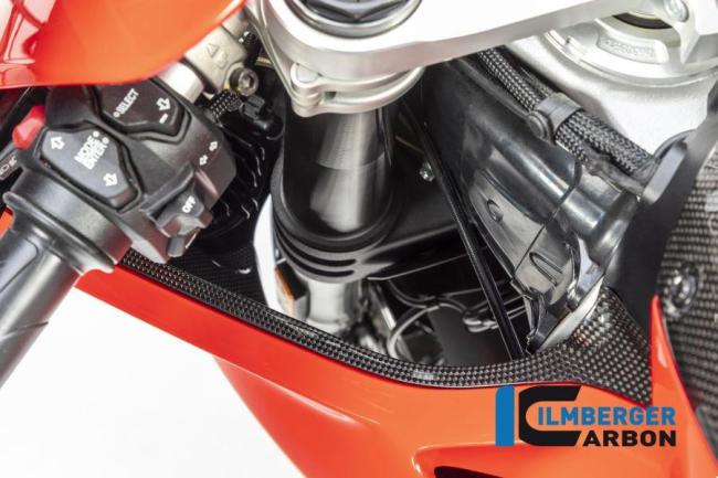 Air tube cover left gloss Panigale V4 / V4 S
