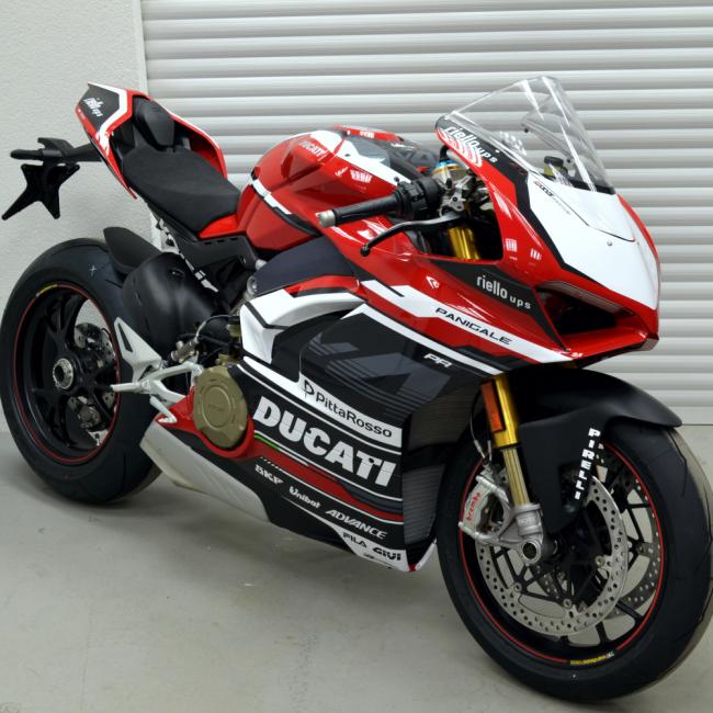 Kit stickers Special Red-Black-ducati panigale v4-S