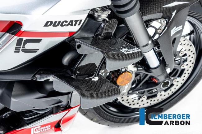 radiator cover right gloss Ducati Streetfighter V2